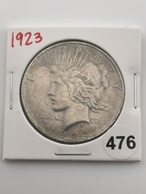 1923 Peace Silver Dollar Coin