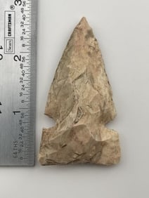 2 & 5/8" Hickory Ridge Indian Artifact Arrowhead