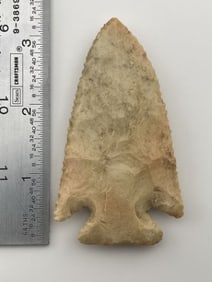 3 & 1/4" Lost Lake Indian Artifact Arrowhead