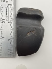 Miniature Hematite Grooved Axe Indian Artifact Arrowhead