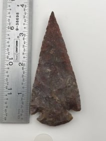 3 & 7/8" Dovetail Indian Artifact Arrowhead
