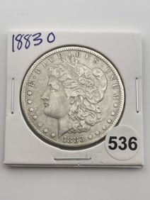 1883 O Morgan Silver Dollar Coin