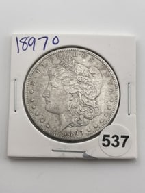 1897 O Morgan Silver Dollar Coin