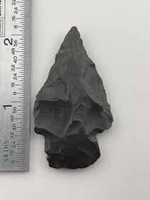 2" Stemmed Point Indian Artifact Arrowhead