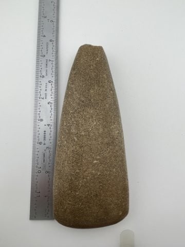 Large finely made Celt great bit Indian Artifact Arrowhead (1 of 4)