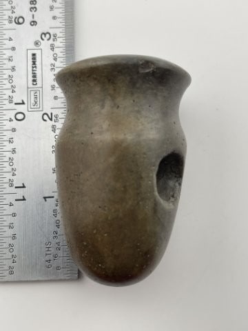 Iroquois Style Stone Pipe Indian Artifact Arrowhead (1 of 6)