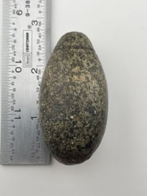 Grooved Plummet Indian Artifact Arrowhead