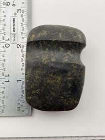 Miniature Grooved Axe Indian Artifact Arrowhead