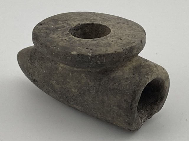 Hopewell Pipe made of Pipestone Indian Artifact Arrowhead (1 of 6)