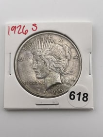 1926 S Peace Silver Dollar Coin