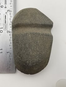 Miniature Grooved Axe Indian Artifact Arrowhead