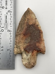 3 & 1/8" Adena Indian Artifact Arrowhead