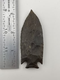 3 & 1/4" Benton Indian Artifact Arrowhead
