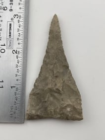 3" Drill Indian Artifact Arrowhead