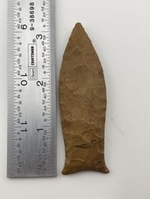 3 & 1/4" Cumberland Indian Artifact Arrowhead