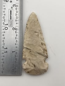 2 & 5/8" Dovetail Indian Artifact Arrowhead