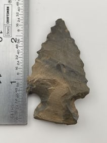 2 & 1/2" Hardin Indian Artifact Arrowhead