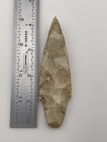 4 & 1/4" Adena Indian Artifact Arrowhead