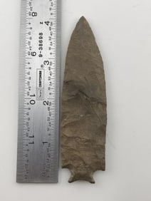 4 & 1/4" Benton Indian Artifact Arrowhead