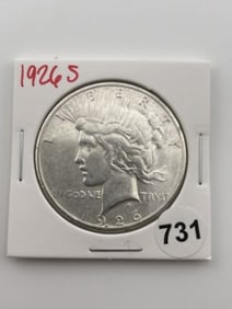 1926 S Peace Silver Dollar Coin