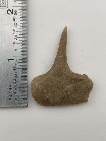 1 & 1/2" Drill Indian Artifact Arrowhead (1 of 4)
