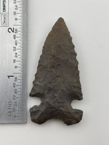 2 & 1/8" Hickory Ridge Indian Artifact Arrowhead