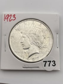 1923 Peace Silver Dollar Coin
