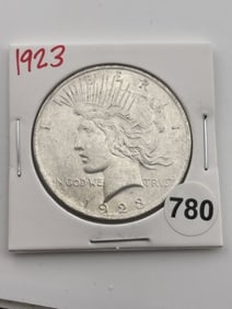 1923 Peace Silver Dollar Coin