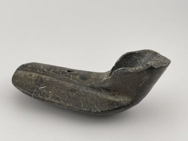 Hopewell Pipe with Bowl damage Indian Artifact Arrowhead