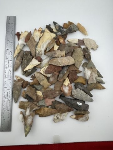 Group of assorted points most have minor to major restoration (1 of 7)