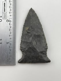 Side Notch Indian Artifact Arrowhead