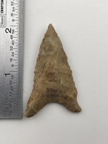 Dalton Indian Artifact Arrowhead