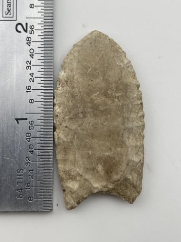 Folsom Indian Artifact Arrowhead (1 of 4)