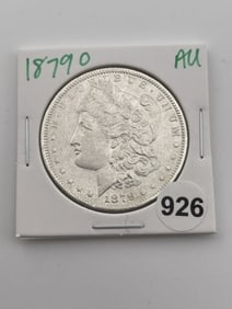 1879 O AU Morgan Silver Dollar Coin
