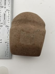 Miniature Grooved Axe Indian Artifact Arrowhead