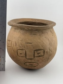 Pre-Columbian Pottery Vessel Indian Artifact Arrowhead