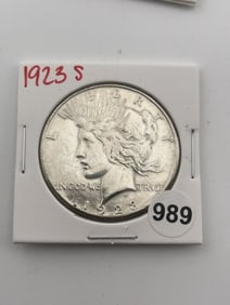 1923 S Peace Silver Dollar Coin
