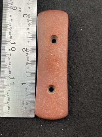 Gorget Indian Artifact Arrowhead: KEY WORDS: INDIAN ARTIFACT ARTIFACTS ARROWHEAD ARROWHEADS NATIVE AMERICAN MISSISSIPPIAN QUAPAW CADDO POTTERY COINS MORGAN DOLLAR PEACE DOLLAR SILVER COINS Arkansas. Now taking in consignments for pre-