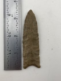 Clovis Indian Artifact Arrowhead