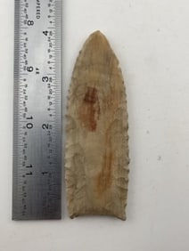 Folsom Indian Artifact Arrowhead