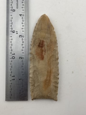 Folsom Indian Artifact Arrowhead (1 of 4)