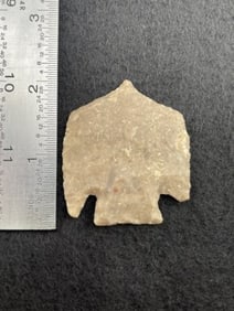 Marshall punch / perforator / engraver - light brown river cobble. Bell Co. Texas