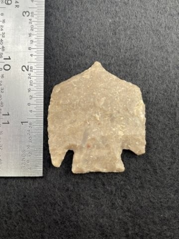 Marshall punch / perforator / engraver - light brown river cobble. Bell Co. Texas (1 of 3)