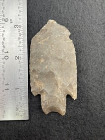 Pedernales point / engraver / punch - semi-translucent root beer flint. Kimble Co. Texas Ex- Conners
