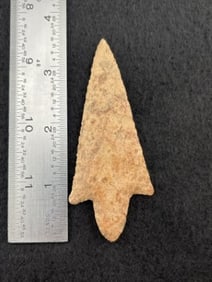 Adena Indian Artifact Arrowhead