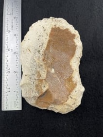 Chipped Hoe Indian Artifact Arrowhead