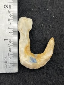 Chipped Hook Indian Artifact Arrowhead