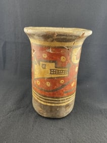 Pre-Columbian Pottery Vessel Indian Artifact Arrowhead