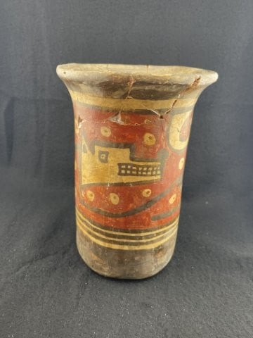 Pre-Columbian Pottery Vessel Indian Artifact Arrowhead (1 of 6)