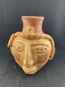 Pre-Columbian Pottery Vessel Indian Artifact Arrowhead